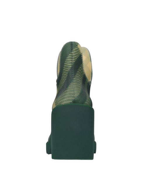 Tronchetti Heeled in gomma BURBERRY | 8081250 1004VERDE-BEIGE